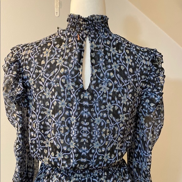 MISA Los Angeles Gianna Mini Dress in Nightshade Flora extra small - Picture 5 of 11